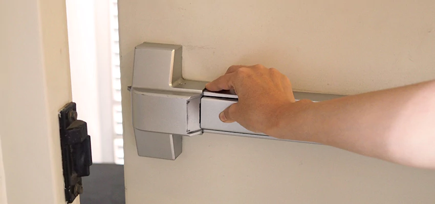 Roller Gate Panic Bar Installation in Roseville, California